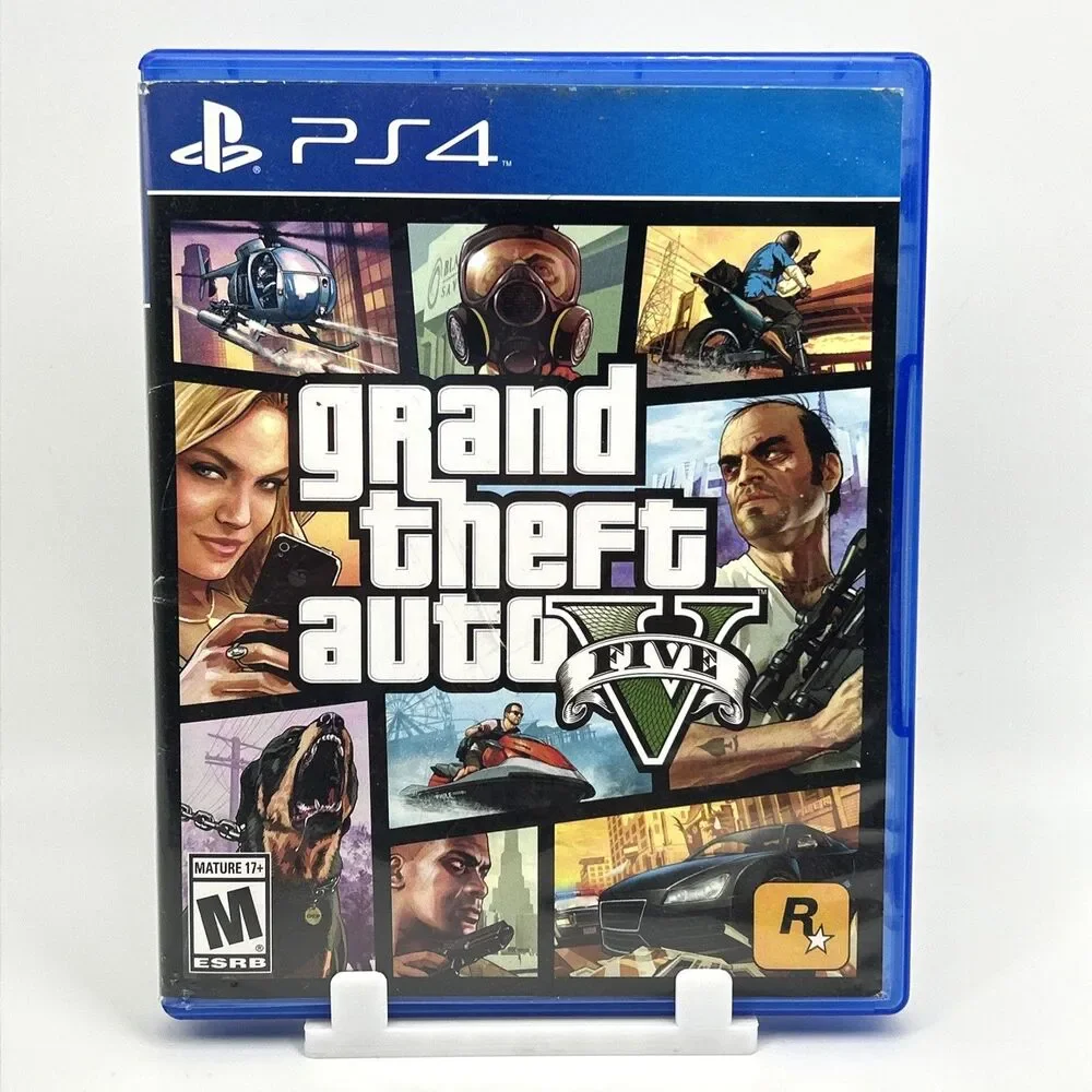 Grand Theft Auto V Playstation 4 CIB Tested with Map